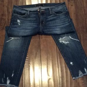 Flying monkey ankle distressed Jean
